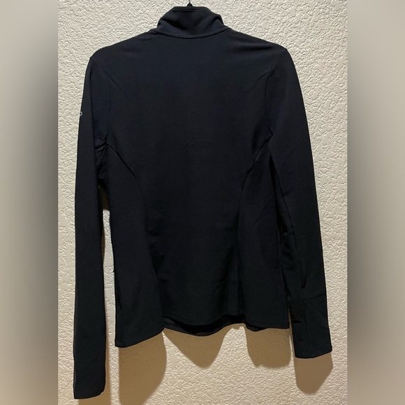 NWT Alo Yoga Alosoft 1/2 Zip Rapid Pullover Black Size XS - Picture 10 of 15